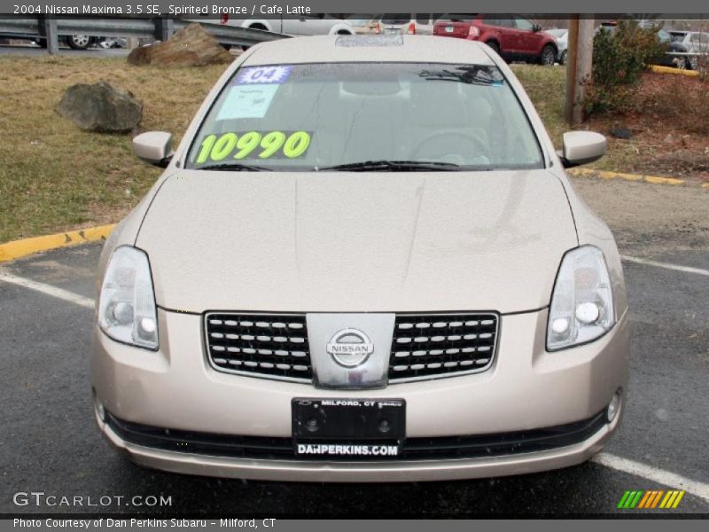 Spirited Bronze / Cafe Latte 2004 Nissan Maxima 3.5 SE