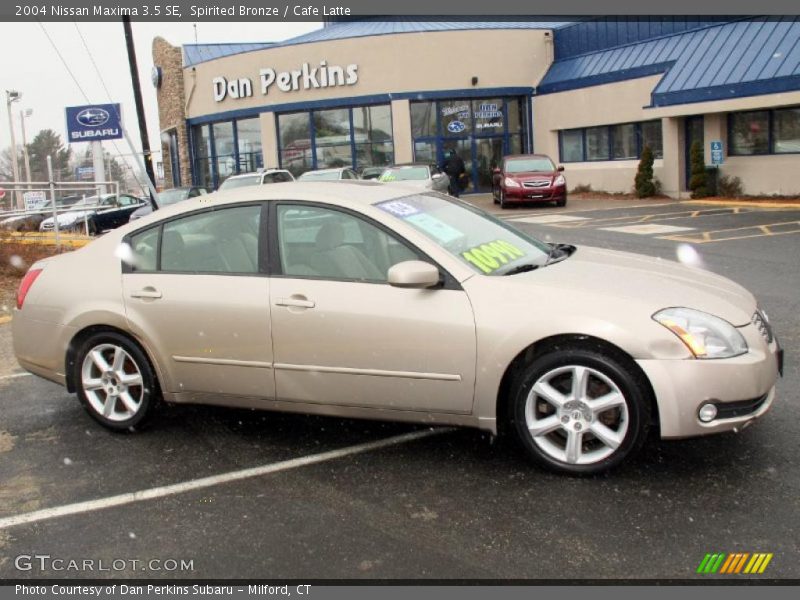 Spirited Bronze / Cafe Latte 2004 Nissan Maxima 3.5 SE