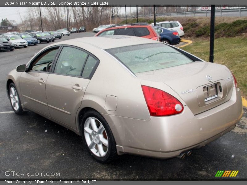 Spirited Bronze / Cafe Latte 2004 Nissan Maxima 3.5 SE