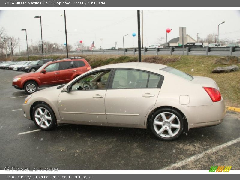 Spirited Bronze / Cafe Latte 2004 Nissan Maxima 3.5 SE
