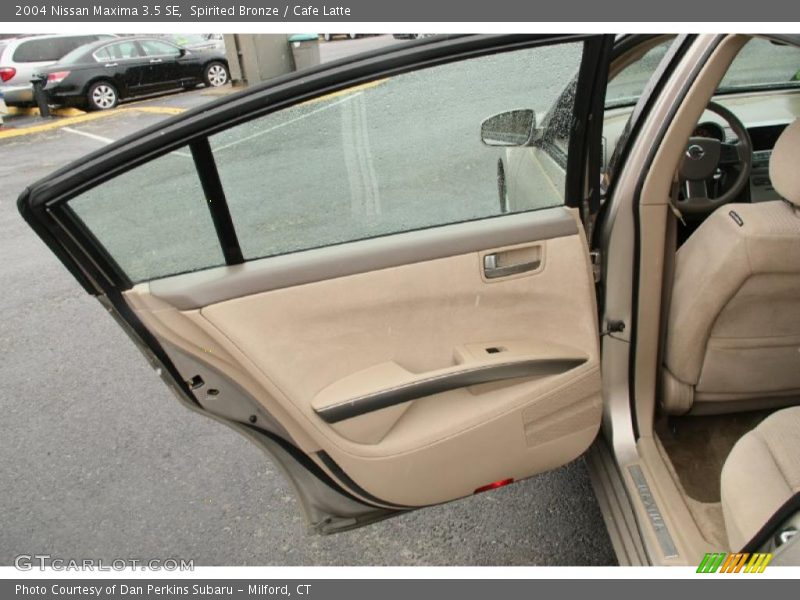 Spirited Bronze / Cafe Latte 2004 Nissan Maxima 3.5 SE