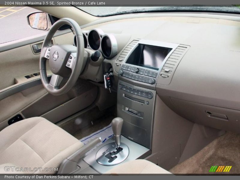 Spirited Bronze / Cafe Latte 2004 Nissan Maxima 3.5 SE