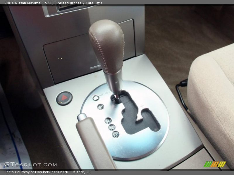 Spirited Bronze / Cafe Latte 2004 Nissan Maxima 3.5 SE