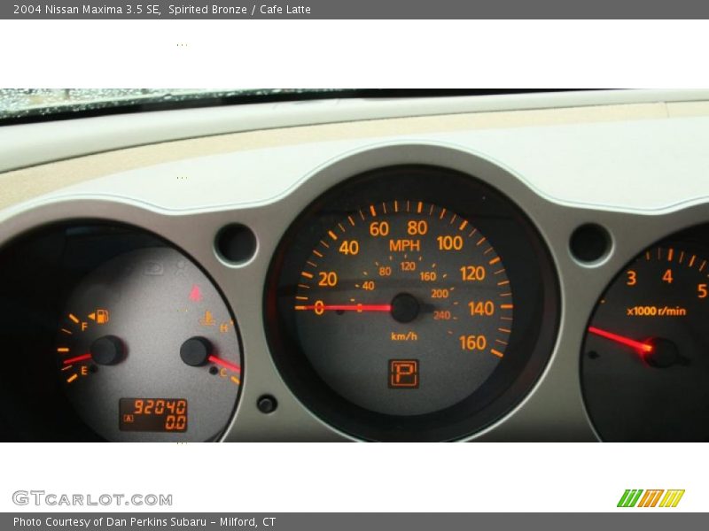 Spirited Bronze / Cafe Latte 2004 Nissan Maxima 3.5 SE