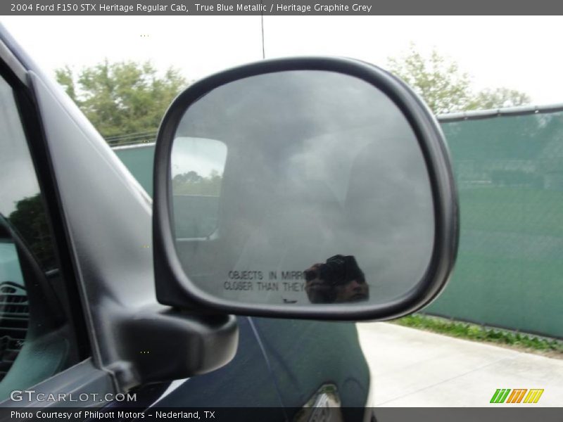 True Blue Metallic / Heritage Graphite Grey 2004 Ford F150 STX Heritage Regular Cab