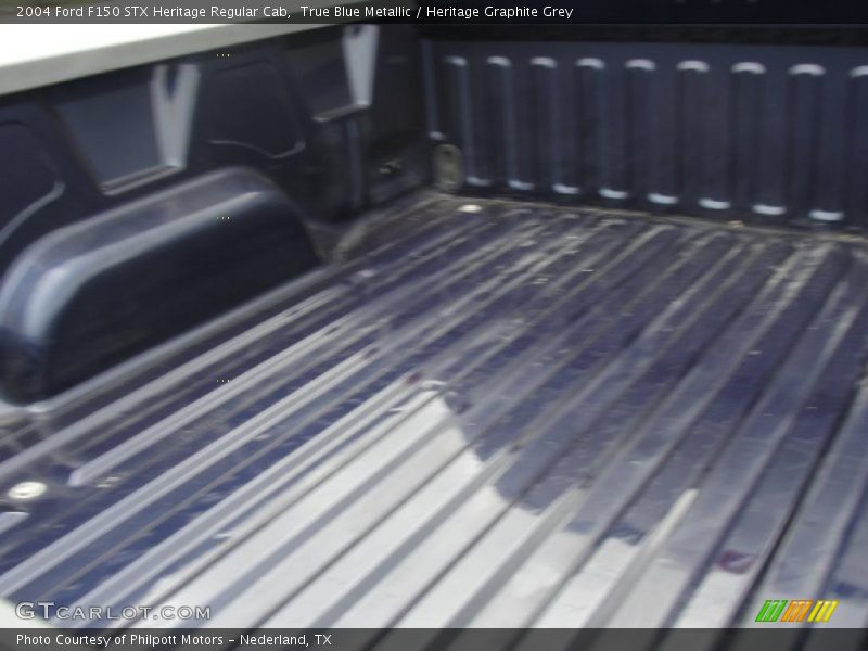 True Blue Metallic / Heritage Graphite Grey 2004 Ford F150 STX Heritage Regular Cab
