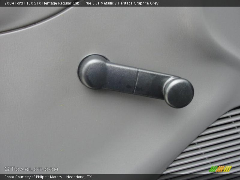 True Blue Metallic / Heritage Graphite Grey 2004 Ford F150 STX Heritage Regular Cab