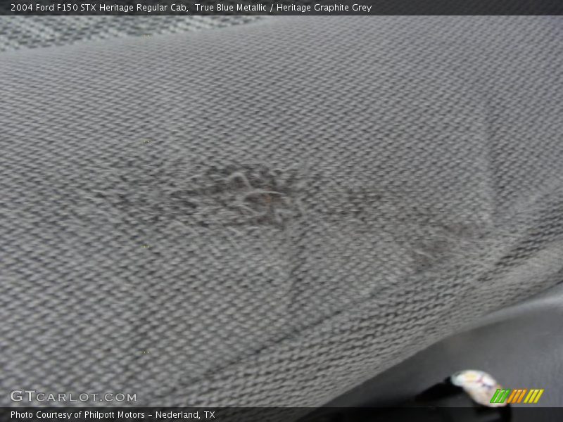 True Blue Metallic / Heritage Graphite Grey 2004 Ford F150 STX Heritage Regular Cab