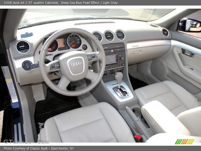 Light Gray Interior - 2008 A4 2.0T quattro Cabriolet 