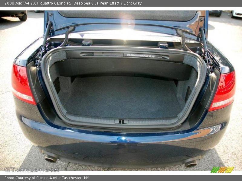  2008 A4 2.0T quattro Cabriolet Trunk