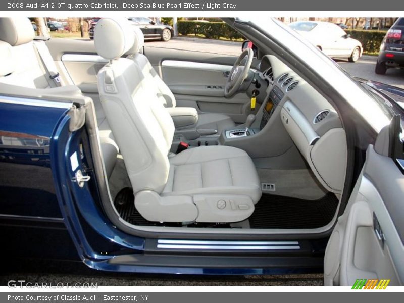  2008 A4 2.0T quattro Cabriolet Light Gray Interior