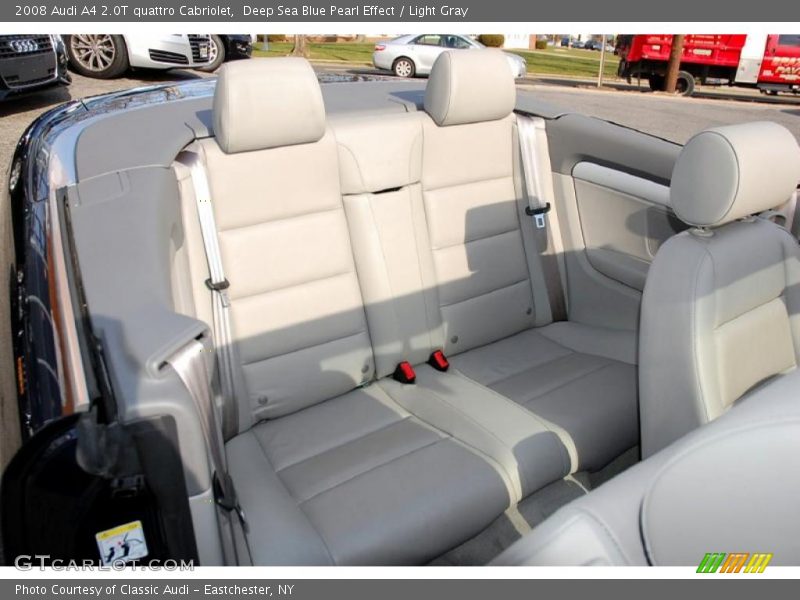  2008 A4 2.0T quattro Cabriolet Light Gray Interior