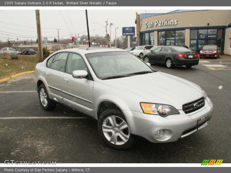 Brilliant Silver Metallic / Taupe 2005 Subaru Outback 3.0 R Sedan
