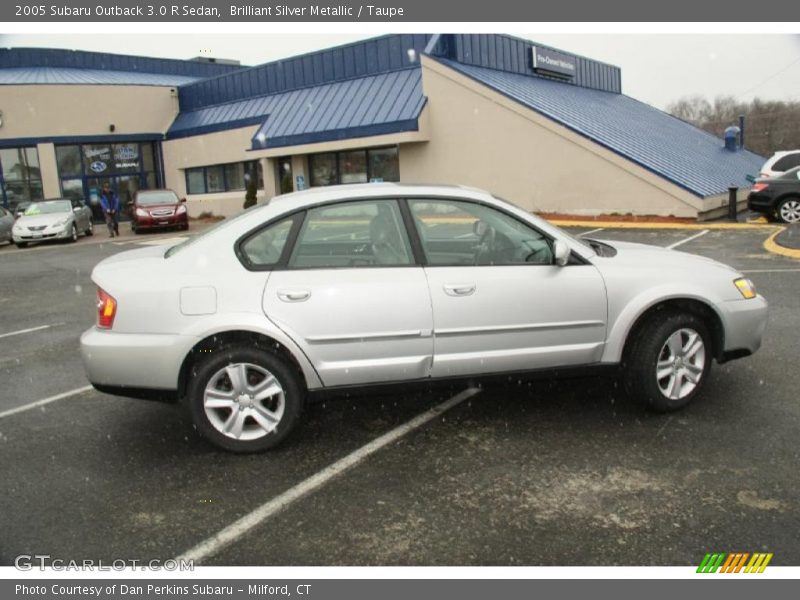 Brilliant Silver Metallic / Taupe 2005 Subaru Outback 3.0 R Sedan