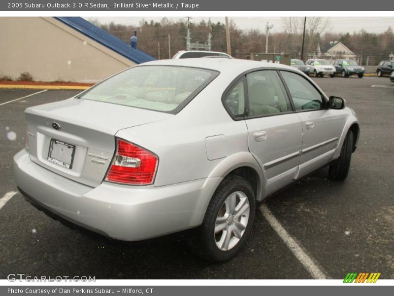 Brilliant Silver Metallic / Taupe 2005 Subaru Outback 3.0 R Sedan