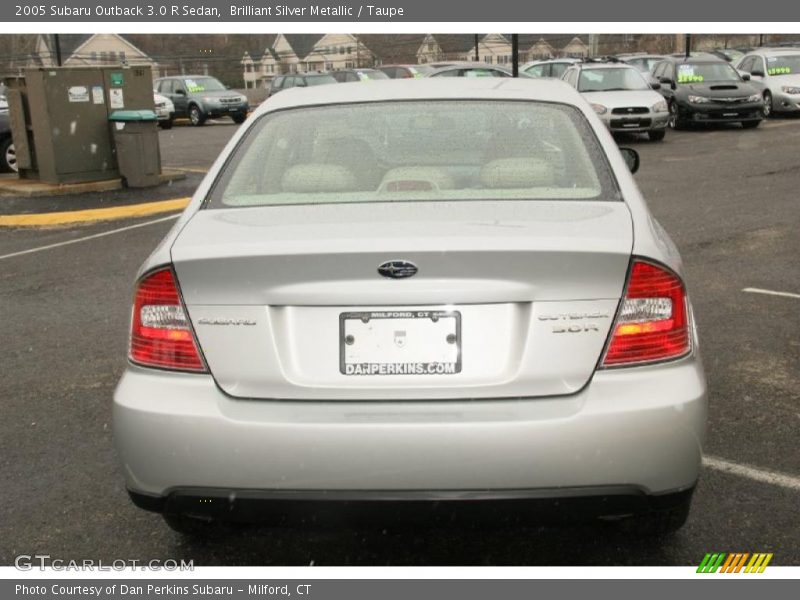Brilliant Silver Metallic / Taupe 2005 Subaru Outback 3.0 R Sedan