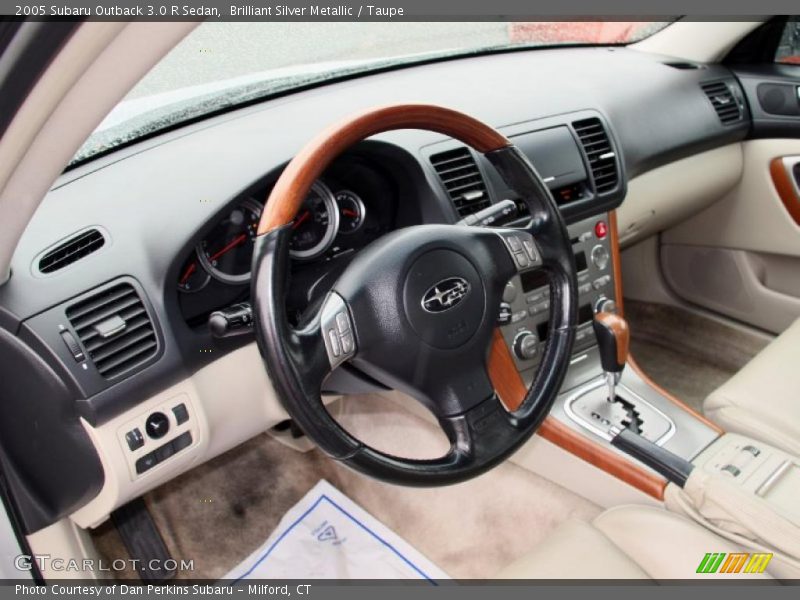  2005 Outback 3.0 R Sedan Taupe Interior