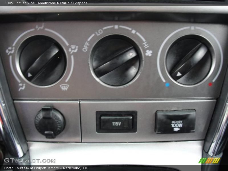 Moonstone Metallic / Graphite 2005 Pontiac Vibe