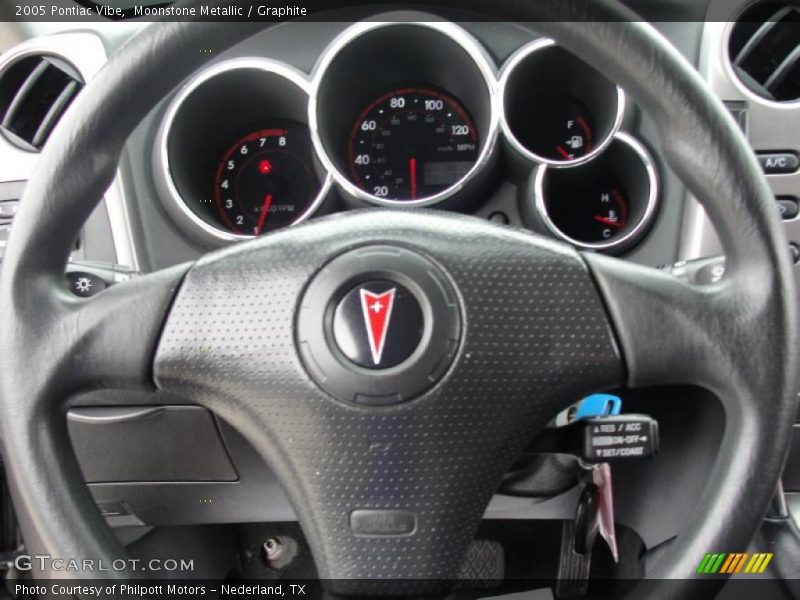 Moonstone Metallic / Graphite 2005 Pontiac Vibe