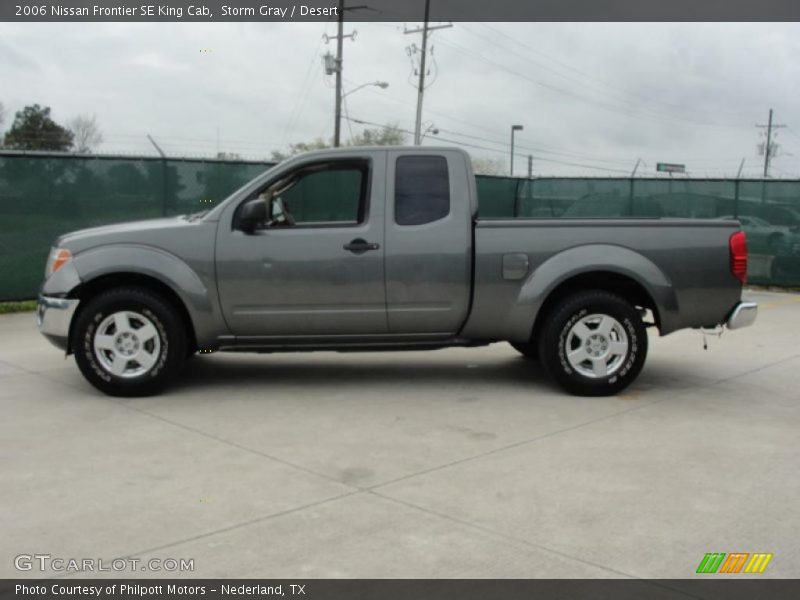 Storm Gray / Desert 2006 Nissan Frontier SE King Cab