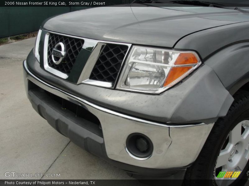 Storm Gray / Desert 2006 Nissan Frontier SE King Cab