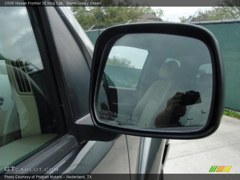 Storm Gray / Desert 2006 Nissan Frontier SE King Cab