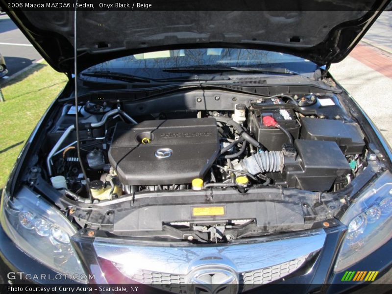 Onyx Black / Beige 2006 Mazda MAZDA6 i Sedan