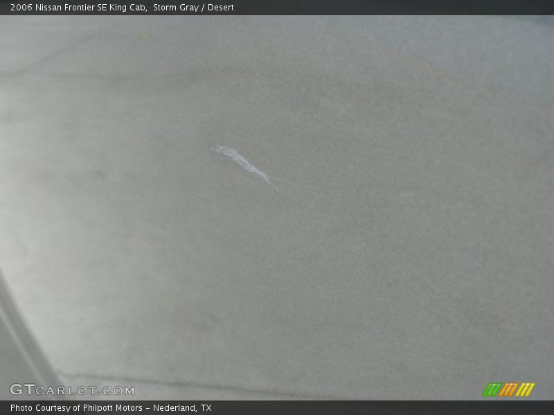Storm Gray / Desert 2006 Nissan Frontier SE King Cab