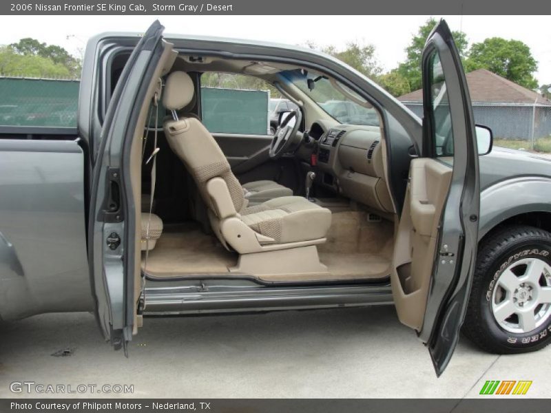  2006 Frontier SE King Cab Desert Interior