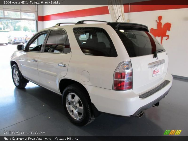 Taffeta White / Saddle 2004 Acura MDX