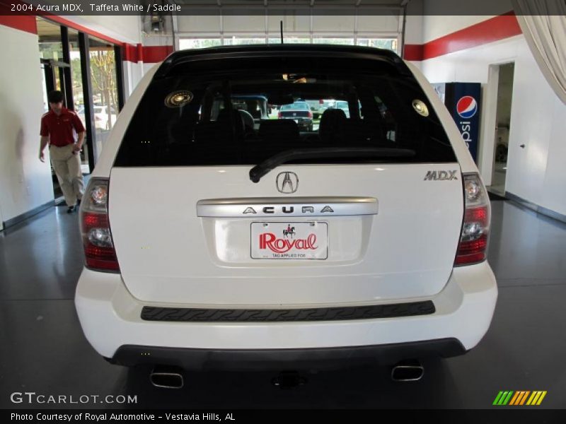 Taffeta White / Saddle 2004 Acura MDX