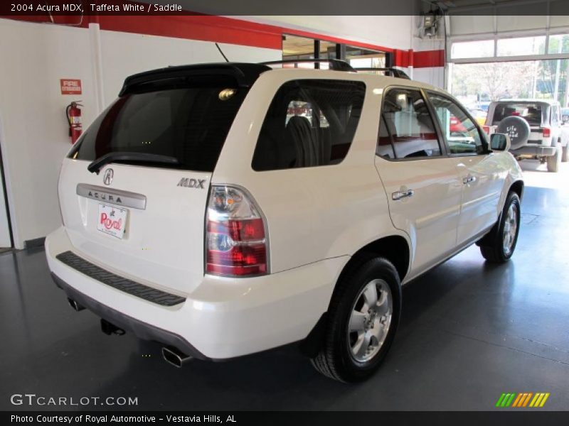 Taffeta White / Saddle 2004 Acura MDX