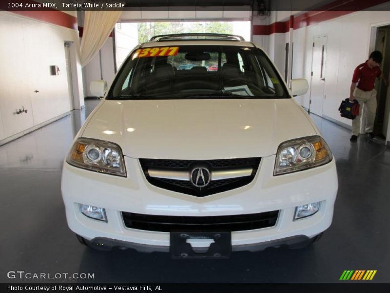 Taffeta White / Saddle 2004 Acura MDX