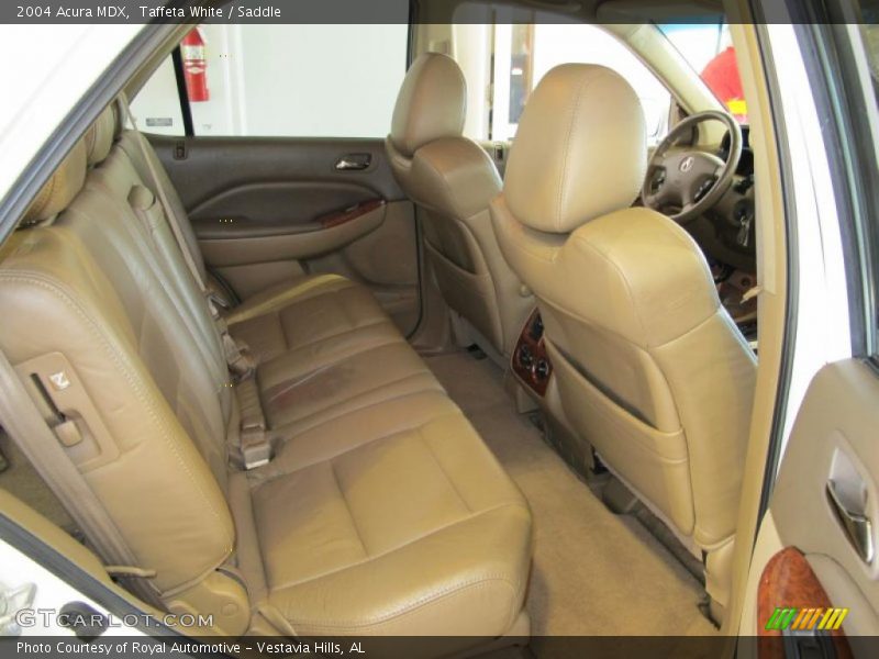 Taffeta White / Saddle 2004 Acura MDX