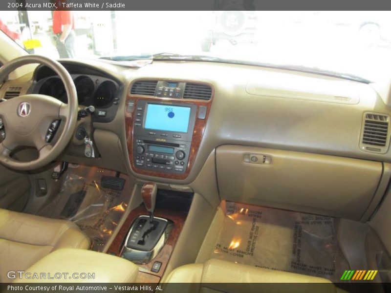 Taffeta White / Saddle 2004 Acura MDX