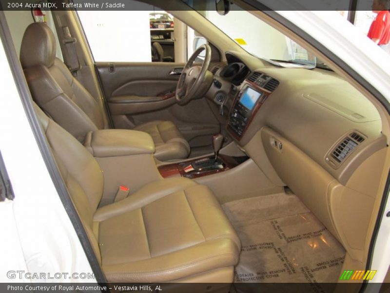 Taffeta White / Saddle 2004 Acura MDX