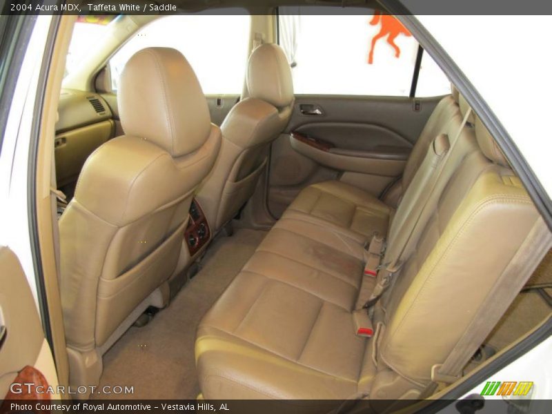 Taffeta White / Saddle 2004 Acura MDX