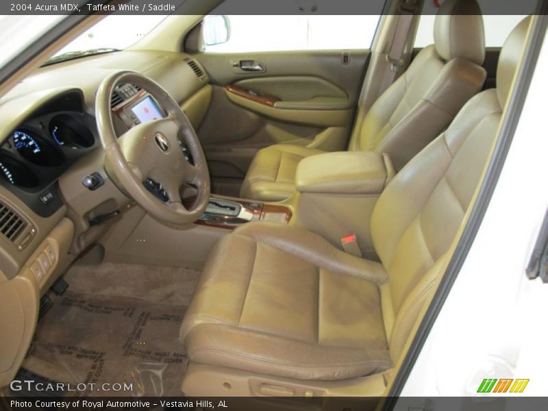 Taffeta White / Saddle 2004 Acura MDX