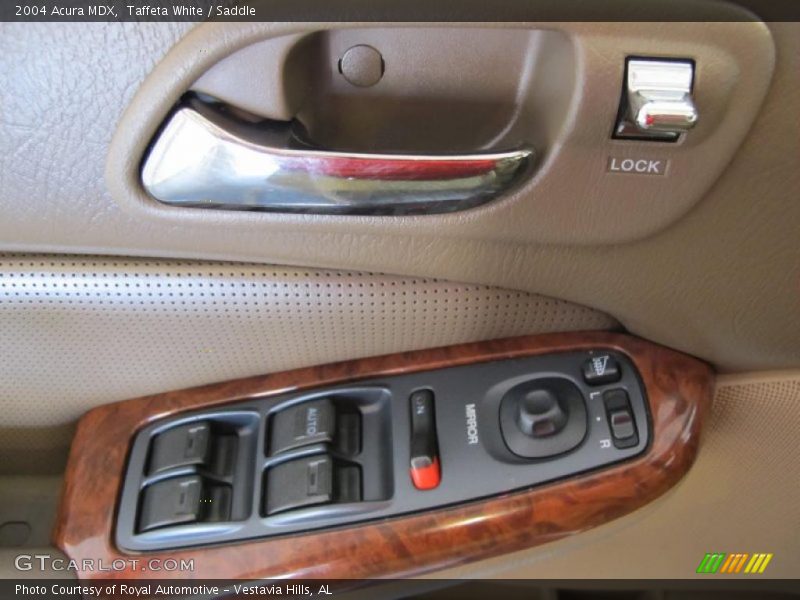 Taffeta White / Saddle 2004 Acura MDX