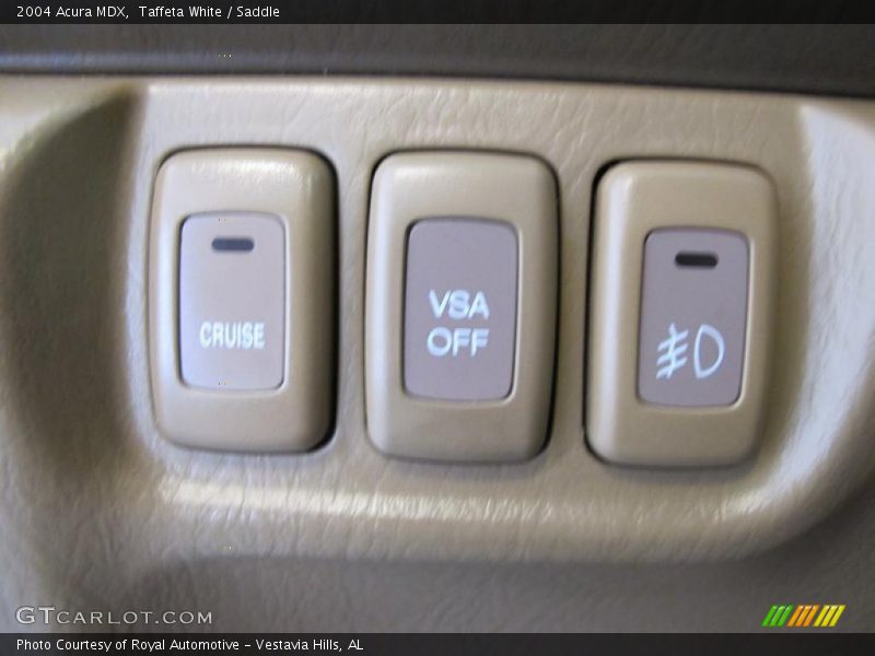 Taffeta White / Saddle 2004 Acura MDX