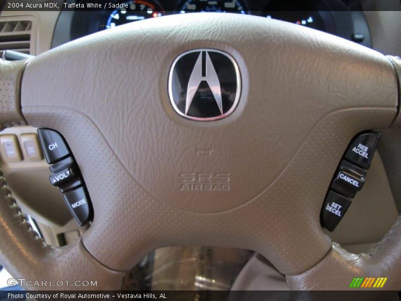 Taffeta White / Saddle 2004 Acura MDX