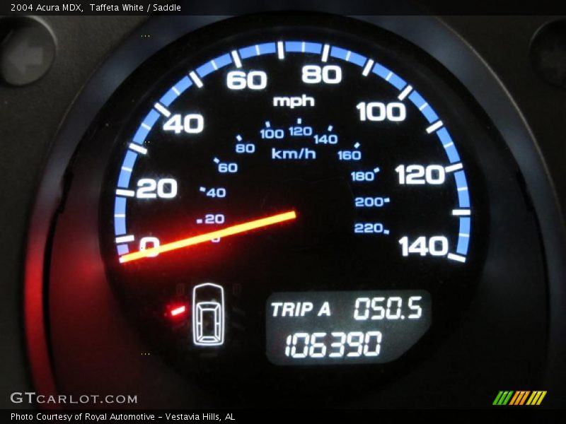 Taffeta White / Saddle 2004 Acura MDX
