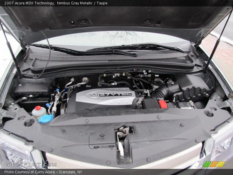 Nimbus Gray Metallic / Taupe 2007 Acura MDX Technology