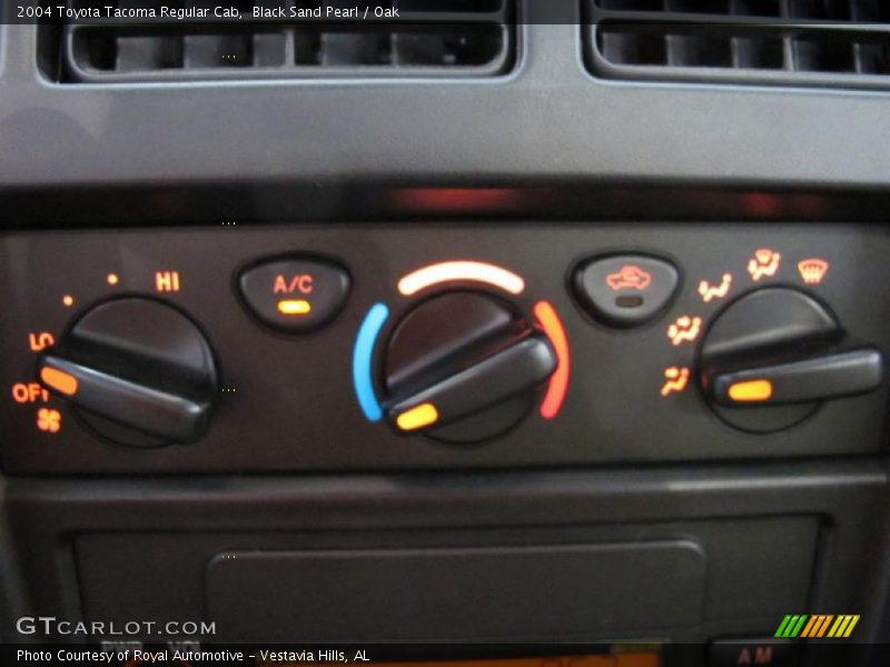 Black Sand Pearl / Oak 2004 Toyota Tacoma Regular Cab