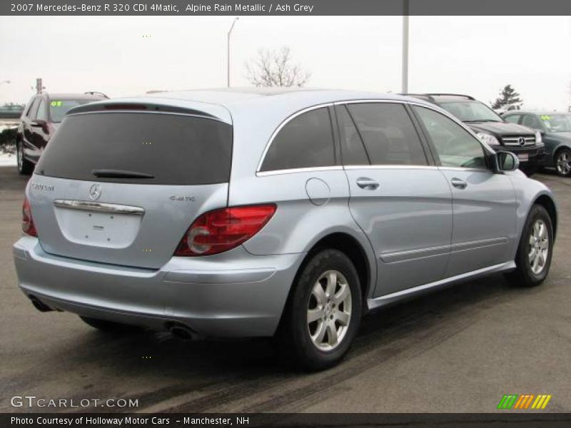 Alpine Rain Metallic / Ash Grey 2007 Mercedes-Benz R 320 CDI 4Matic