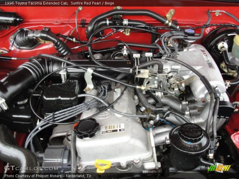  1996 Tacoma Extended Cab Engine - 2.4 Liter DOHC 16-Valve 4 Cylinder