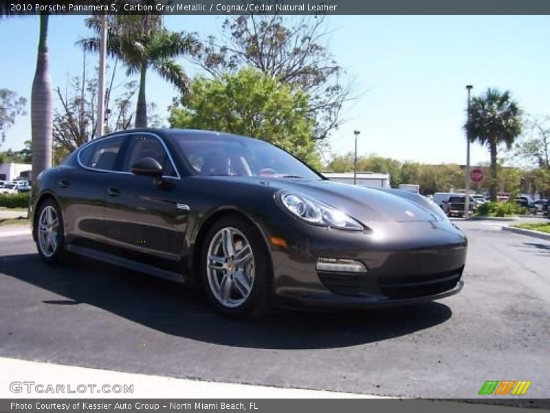 Front 3/4 View of 2010 Panamera S