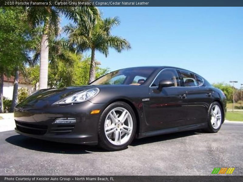 Front 3/4 View of 2010 Panamera S