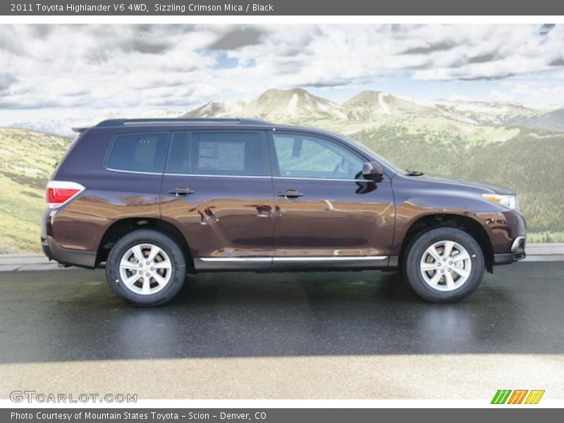  2011 Highlander V6 4WD Sizzling Crimson Mica