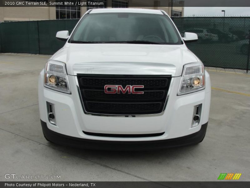 Summit White / Light Titanium 2010 GMC Terrain SLE
